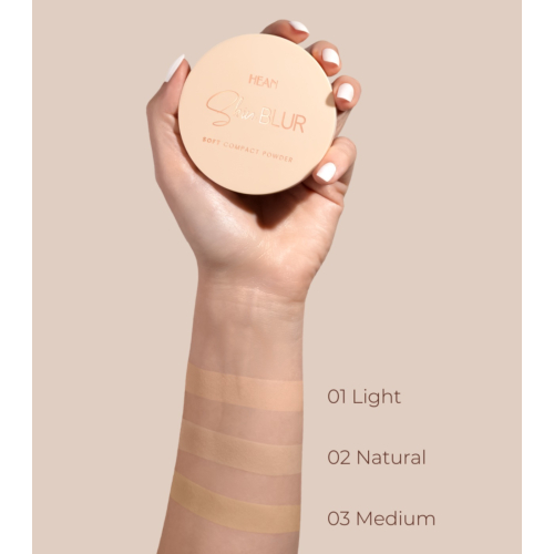 Hean - Cipria compatta Skin Blur - 02: Natural