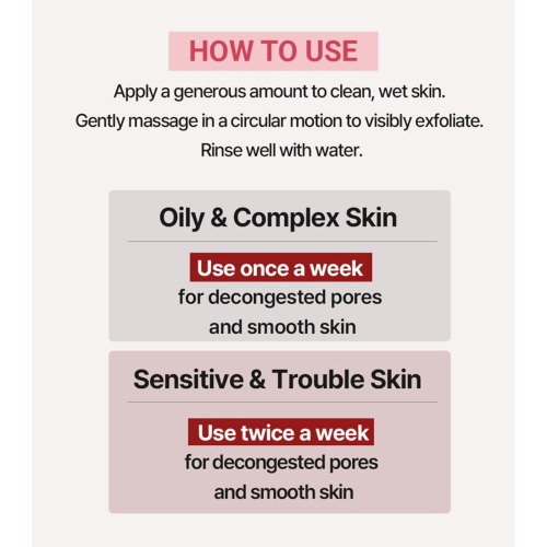 Heimish - *Heimish RX* - Scrub viso AHA BHA - Pelle acneica