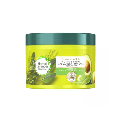 Herbal Essences - *Bio Renew* - Maschera nutriente e calmante con olio di avocado e aloe 450ml