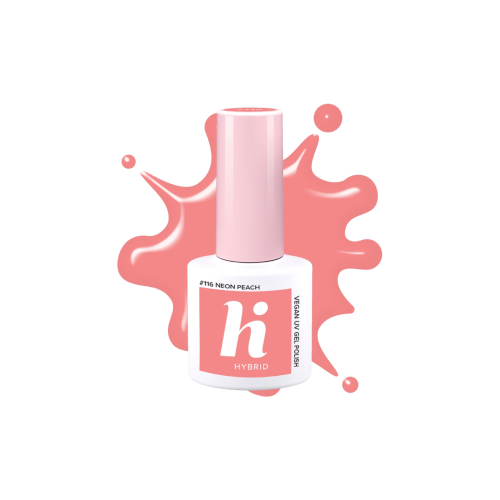 Hi Hybrid - Smalto semipermanente - 116: Neon Peach
