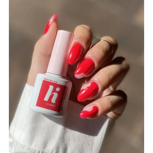 Hi Hybrid - Smalto semipermanente - 233: Neon Red