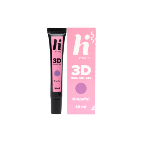 Hi Hybrid - Gel per nail art 3D Nail Art Gel - Grapeful