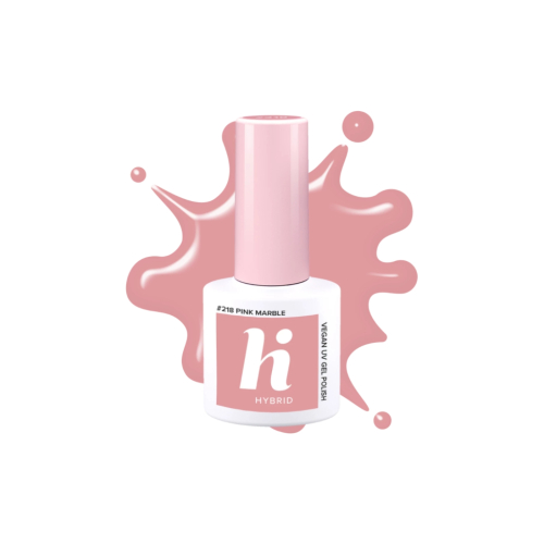 Hi Hybrid - Smalto semipermanente - 218: Pink Marble