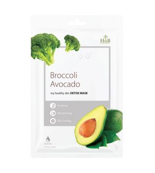 HNB - Maschera per il viso detox - Broccoli e Avocado