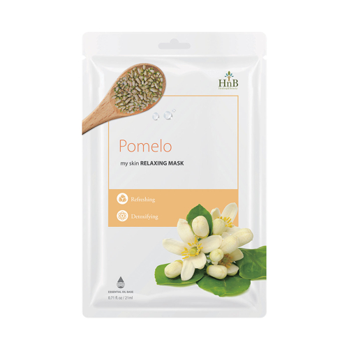 HNB - Maschera viso rinfrescante e detossinante - Pompelmo