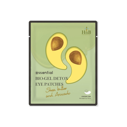 HNB - Patch Bio-Gel Detox Contorno Occhi - Avocado e Burro di Karitè