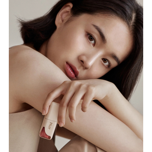 House of HUR - Tinta labbra Glowy Ampoule Tint - 01: Deep Rose