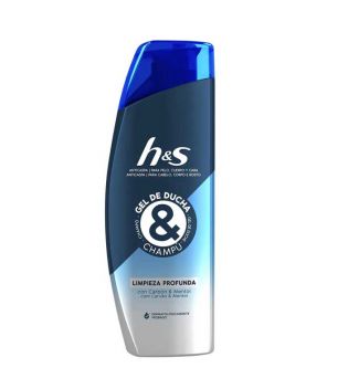 H&S - Gel doccia e shampoo antiforfora Pulizia profonda 300ml