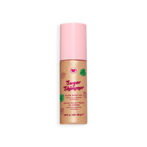 I Heart Revolution - Olio per il corpo Caramel Glow - Sugar Shimmer Gold