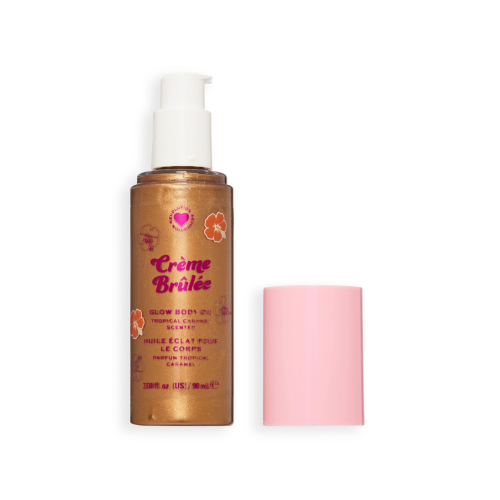 I Heart Revolution - Olio per il corpo Tropical Caramel Glow - Creme Brulee Bronze