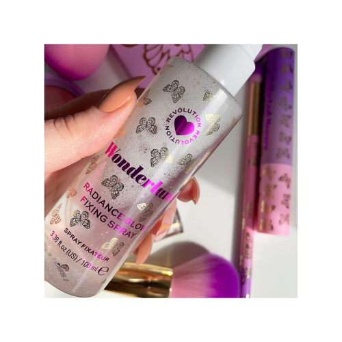 I Heart Revolution - *Butterfly* - Spray fissante per il trucco Wonderland Radiance Glow