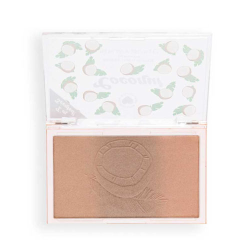 I Heart Revolution - Evidenziatore in polvere Ombre Highlighter - Coconut