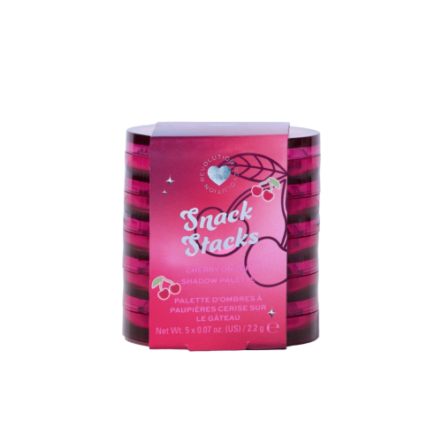I Heart Revolution - *Midnight Cherry* - Snack Stacks Palette di ombretti - Cherry On Top
