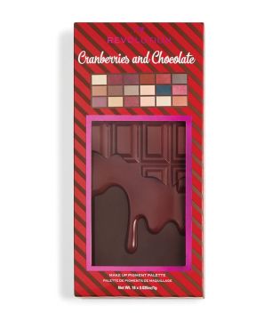 I Heart Revolution - Palette di Ombretti occhi Chocolate - Cranberries and Chocolate