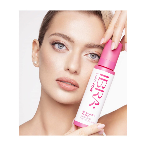 Ibra - *Think Pink* - Gel detergente viso con acido ialuronico