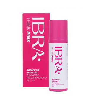 Ibra - *Think Pink* - Primer idratante con acido ialuronico SPF15