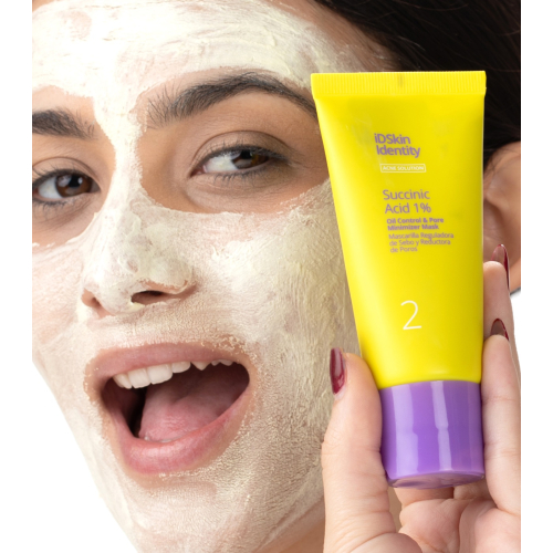 ID Skin Identity - *Acne Solution* - Maschera viso con acido succinico all'1%