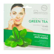 IDC Institute - Maschera viso con tè verde - Anti-invecchiamento e riparatrice