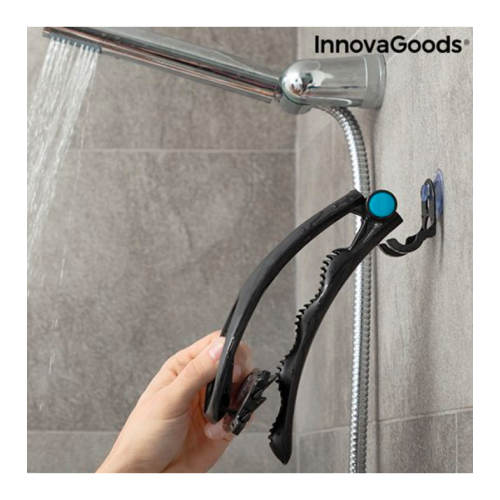Innovagoods - Rasoio per il corpo e la schiena pieghevole Omniver