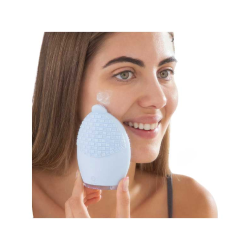 InnovaGoods - Spazzola elettrica ricaricabile per pulizia e massaggio del viso Vipur