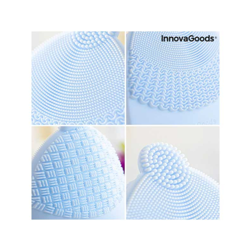 InnovaGoods - Spazzola elettrica ricaricabile per pulizia e massaggio del viso Vipur