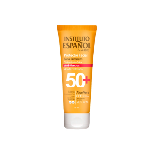 Instituto Español - Protezione solare viso SPF 50+ - Antimacchia
