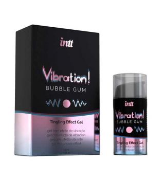 Intt - Gel eccitante con effetto vibrazione - Bubble Gum