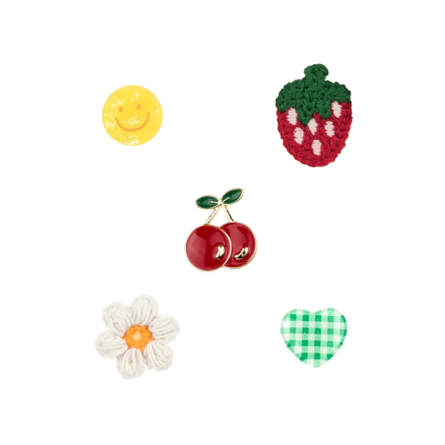 InvisiBobble - Fermaglio per capelli con ciondoli My claw - Picnic Pop