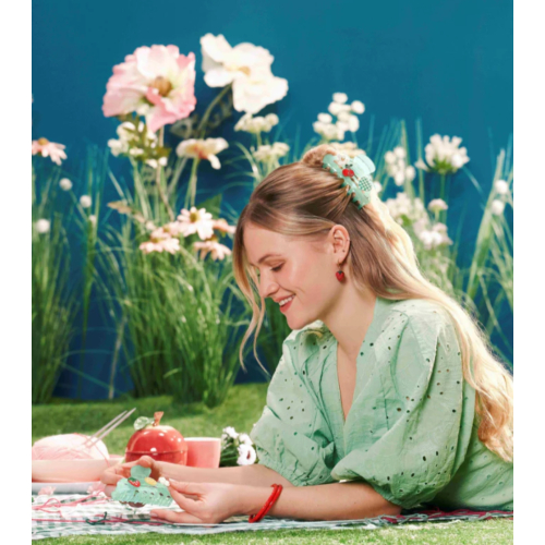 InvisiBobble - Fermaglio per capelli con ciondoli My claw - Picnic Pop