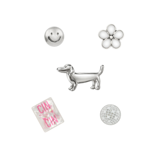 InvisiBobble - Fermaglio per capelli con ciondoli My claw - Hug me, baby