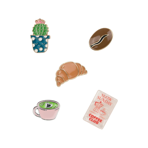 InvisiBobble - Set di ciondoli per fermagli per capelli My claw - Morning Nostalgia
