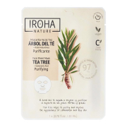 Iroha Nature - Maschera viso purificante in tessuto - Tea Tree