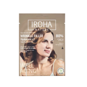 Iroha Nature - Maschera Wrinkle Filler & Anti-Age - Triplo acido ialuronico