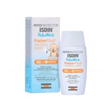 ISDIN - *Pediatrics* - Fusion Fluid Mineral Baby SPF50+ crema solare per viso e corpo