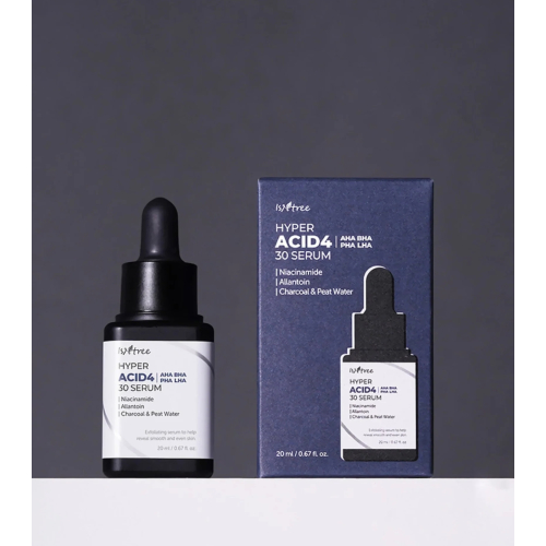 ISNtree - *Mugwort* - Siero tonico serale Hyper Acid 4 AHA BHA PHA LHA 30