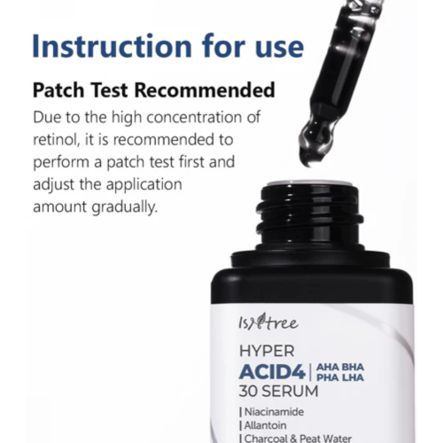 ISNtree - *Mugwort* - Siero tonico serale Hyper Acid 4 AHA BHA PHA LHA 30