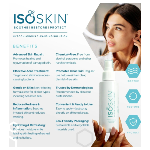 ISOCLEAN - *ISOSKIN* - Spray viso e corpo Hypochlorous - 100ml