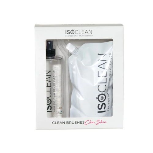 ISOCLEAN - Set per la pulizia dei pennelli Clear Skin Bestie Bundle