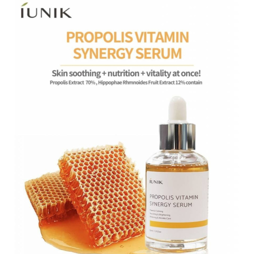iUNIK - Siero viso Propolis Vitamin Synergy - Pelle secca