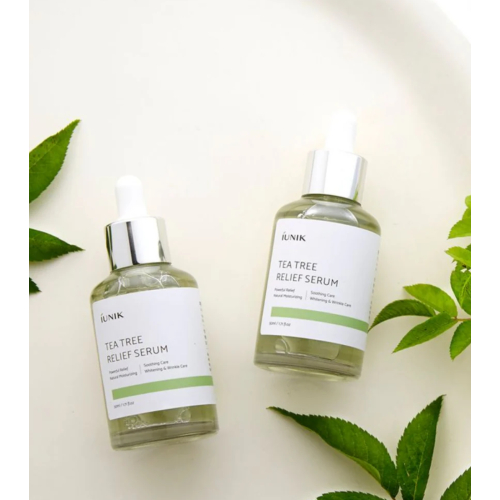 iUNIK - Siero viso Tea Tree Relief - Pelle acneica