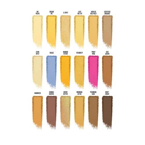 Jeffree Star Cosmetics - *Banana Fetish* - Palette di ombretti Artistry Banana Fetish