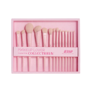 Jessup Beauty - *Collection IV* - Set di pennelli con scatola - Crystal Pink Jessup Beauty - *Collection IV* - Set di pennelli con scatola - Crystal Pink