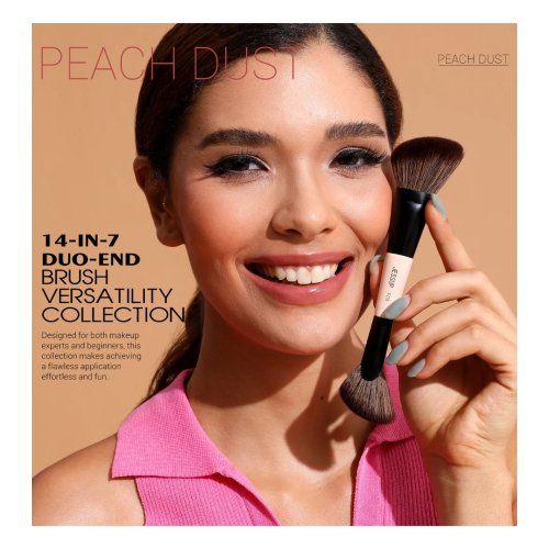 Jessup Beauty - *Collection VI* - Set di 3 pennelli - Peach Dust