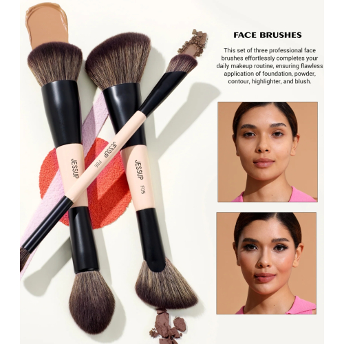 Jessup Beauty - *Collection VI* - Set di 7 pennelli - T600: Peach Dust
