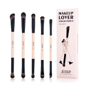Jessup Beauty - *Collection VI* - Set di 5 pennelli - Peach Dust Jessup Beauty - *Collection VI* - Set di 5 pennelli - Peach Dust
