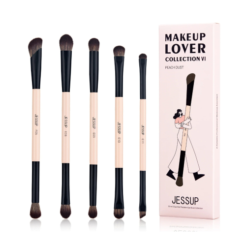Jessup Beauty - *Collection VI* - Set di 5 pennelli - Peach Dust
