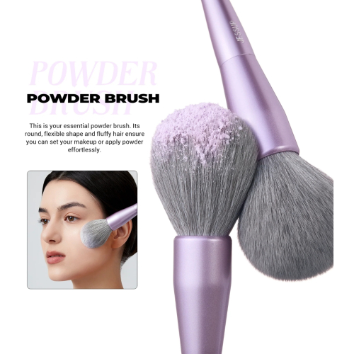 Jessup Beauty - *Everyday Glam* - Set di pennelli 5pc Flawless - T514