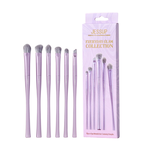 Jessup Beauty - *Everyday Glam* - Set di pennelli Luxury Purple - T516