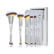 Jessup Beauty - *Innovation in Hand, Beauty in Heart* - Set di 7 pennelli doppi - Quiet Gray