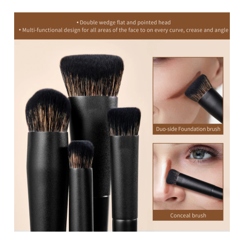 Jessup Beauty - *Makeup Lover Collection III* - Set di 14 pennelli - Elegant Black